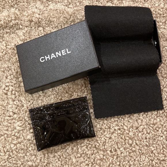 Chanel Card Holder Black patent leather - Picture 2 of 11